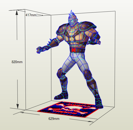 Cassios papercraft