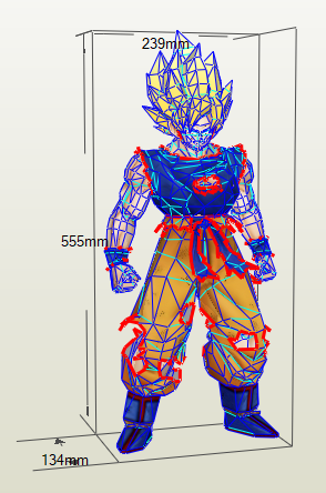 Goku SSJ HD - Papercraft Gratis - Papercraft Gratis Goku SSJ HD - Papercraft Gratis - Papercraft Gratis