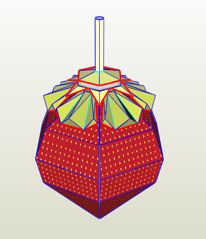Fresa papercraft