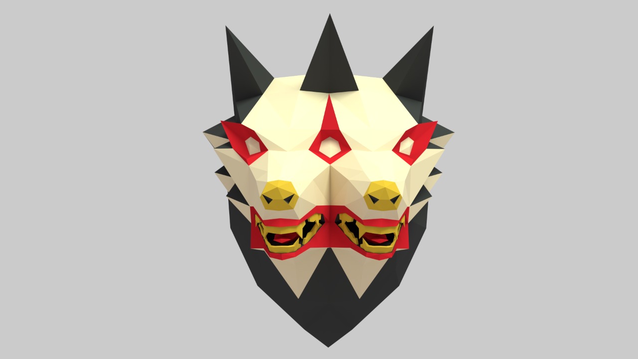 Cerberus papercraft