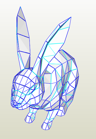 Liebre papercraft