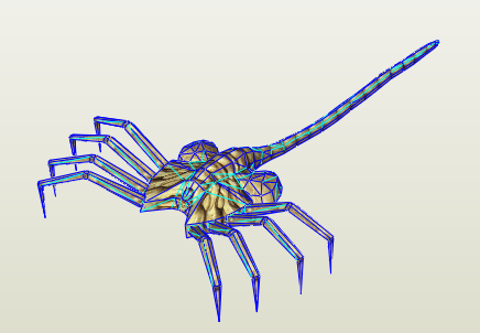 Atrapa Caras papercraft