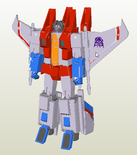 StarsCream papercraft