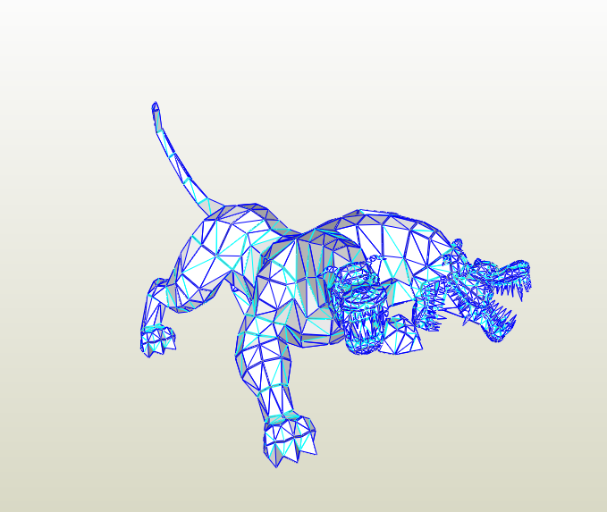 Cerberus papercraft