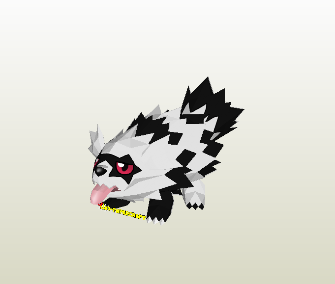 Zigzagoo Galar papercraft