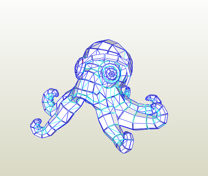 Pulpo LowPoly