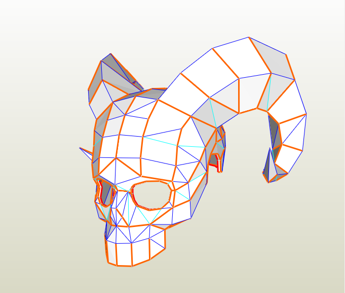 Andariel's Visage papercraft