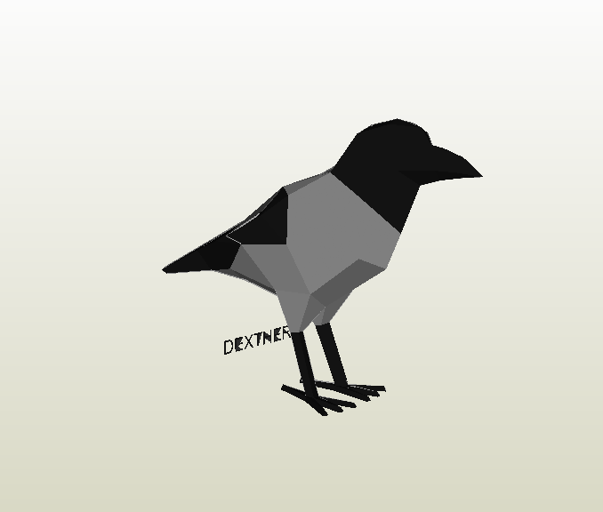 Cuervo LowPoly