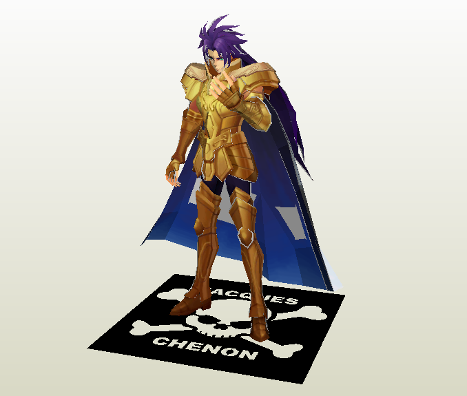 Saga de Geminis papercraft