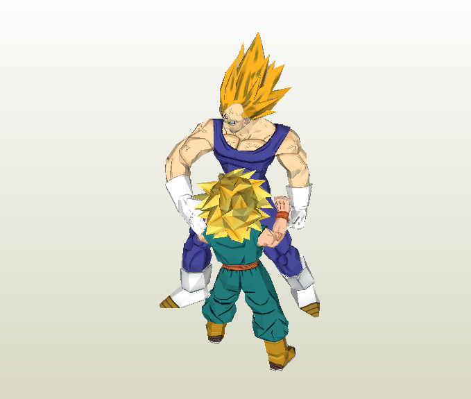 Vegeta y Trunks
