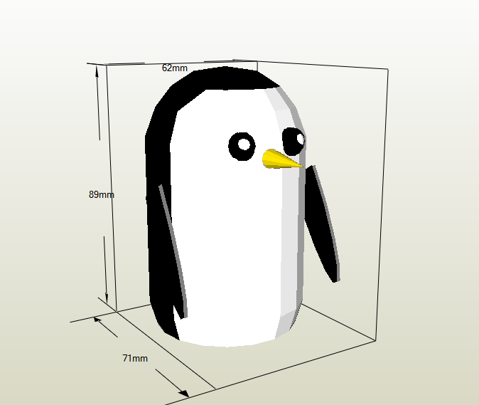 Gunter papercraft