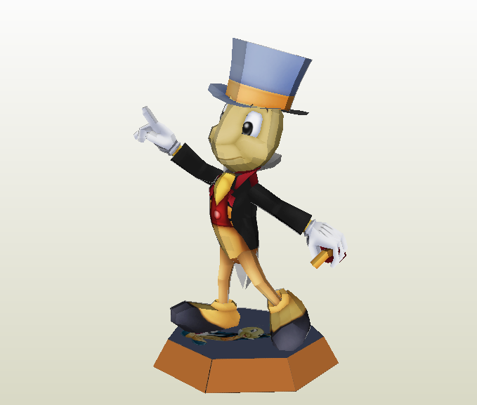 Pepe Grillo papercraft