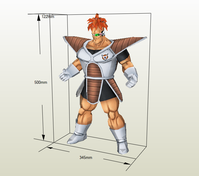 Recoome papercraft