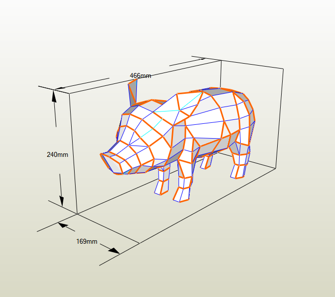 Cerdito LowPoly