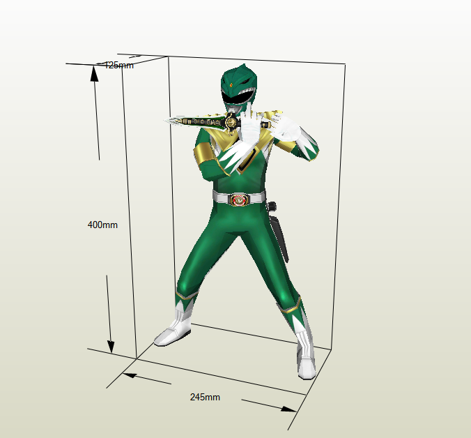 Power Ranger verde