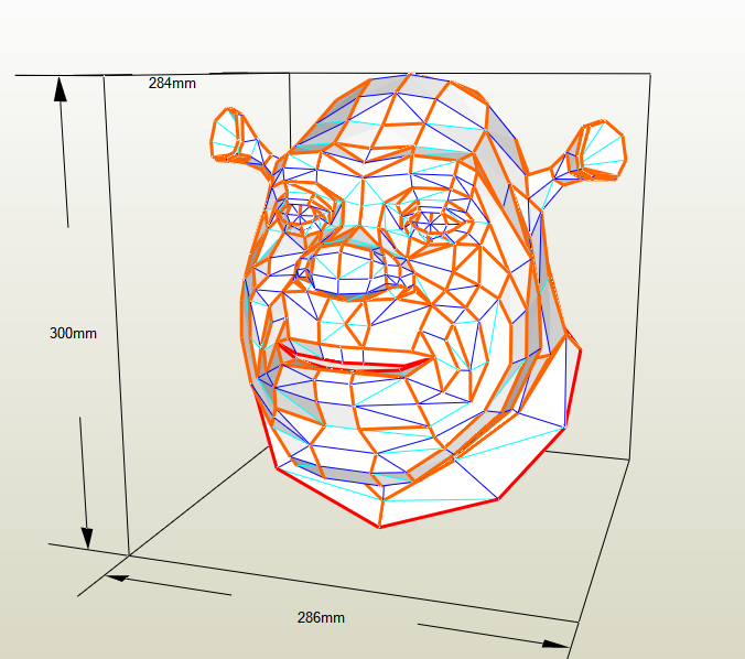 Máscara Shrek