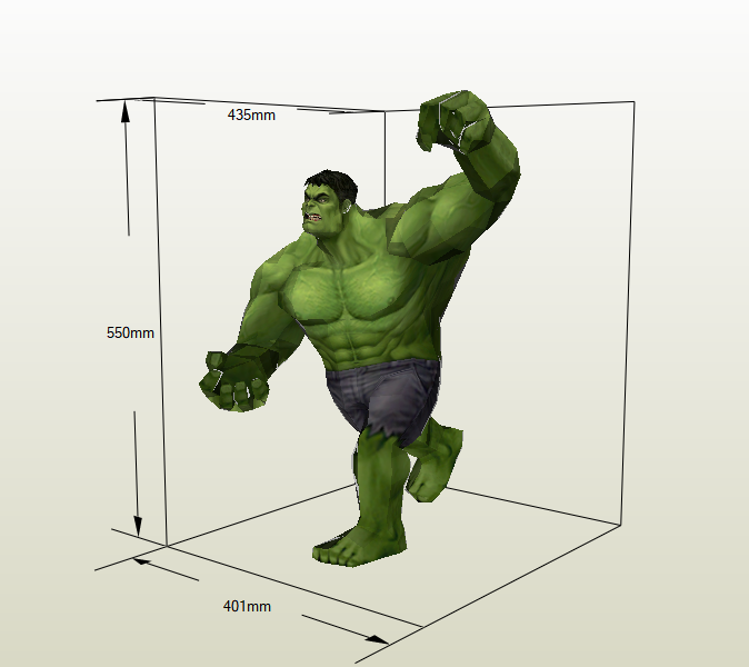 Hulk Papercraft