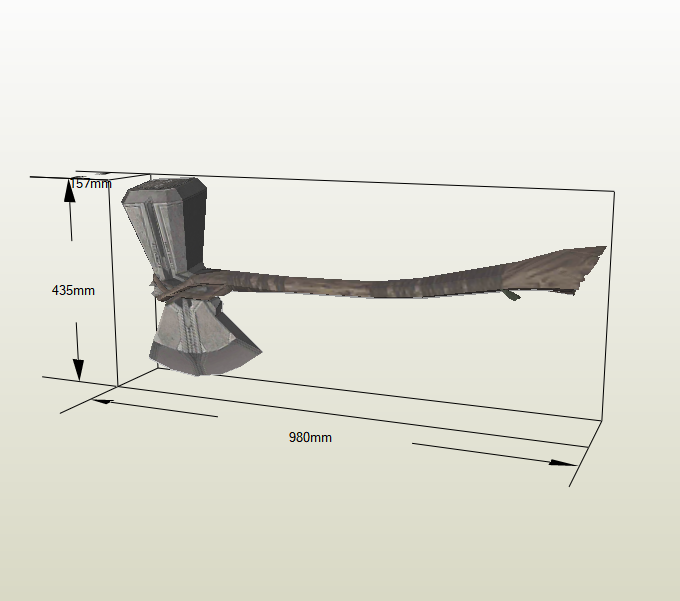 Stormbreaker papercraft