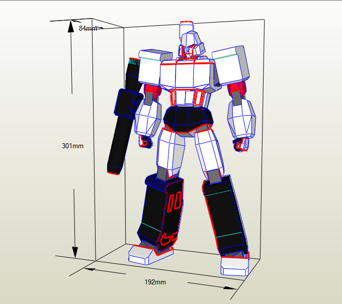 Transformers Papercraft