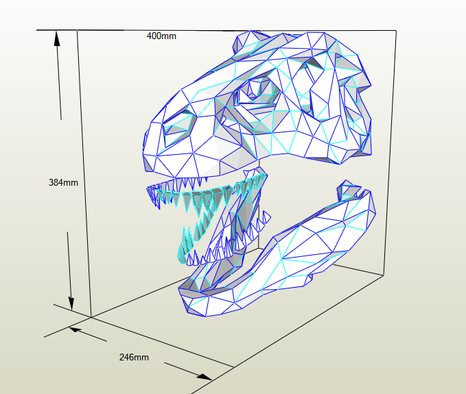 Cráneo T-Rex