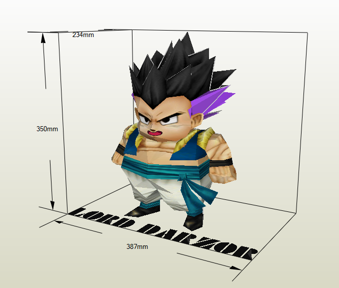 Trotens papercraft