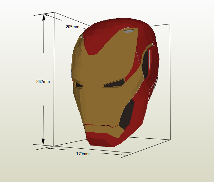 Iron Man mark 48 papercraft