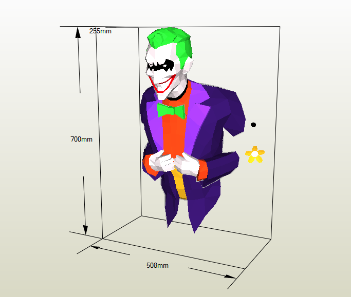 Joker papercraft