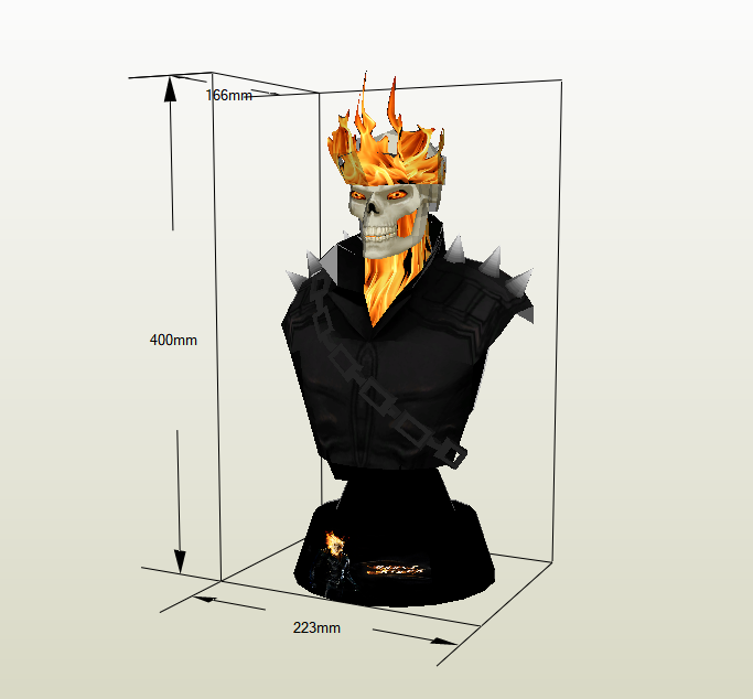 Ghost Rider papercraft