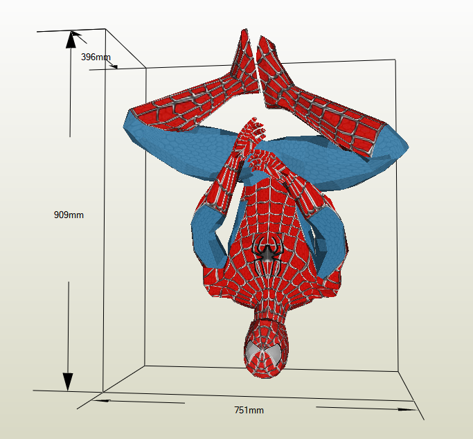 Spider-Man papercraft