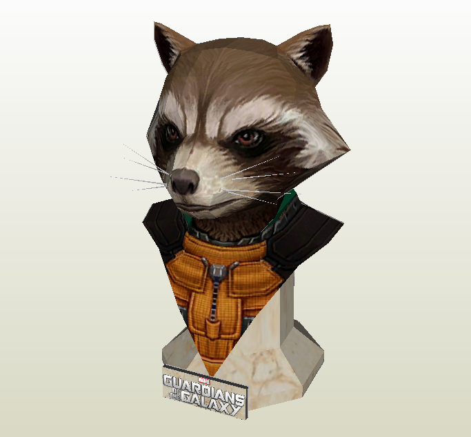 Rocket papercraft