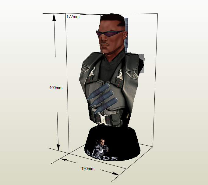 Blade papercraft