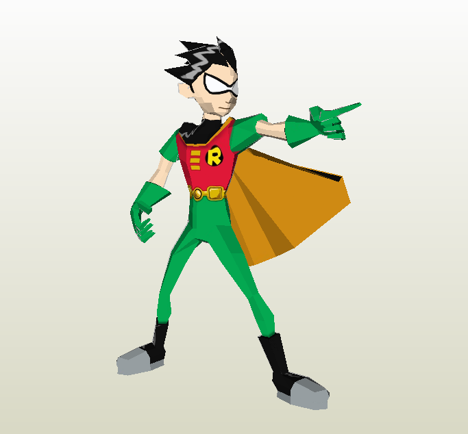 Robin papercraft