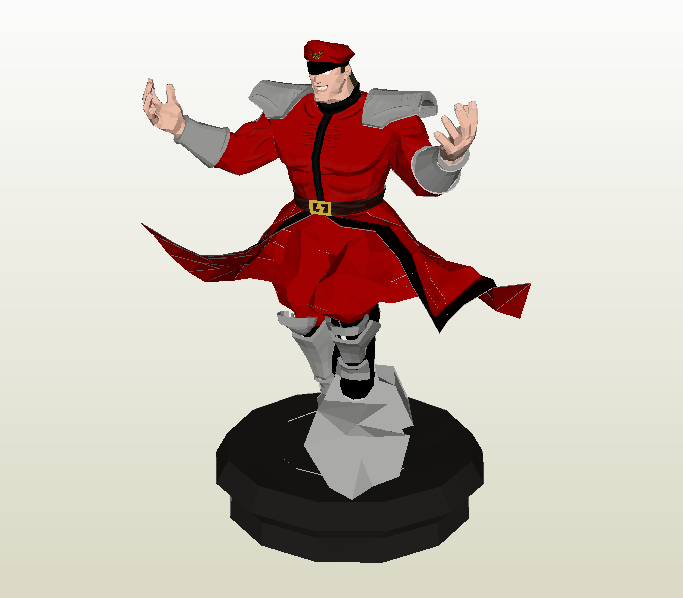 Bison papercraft