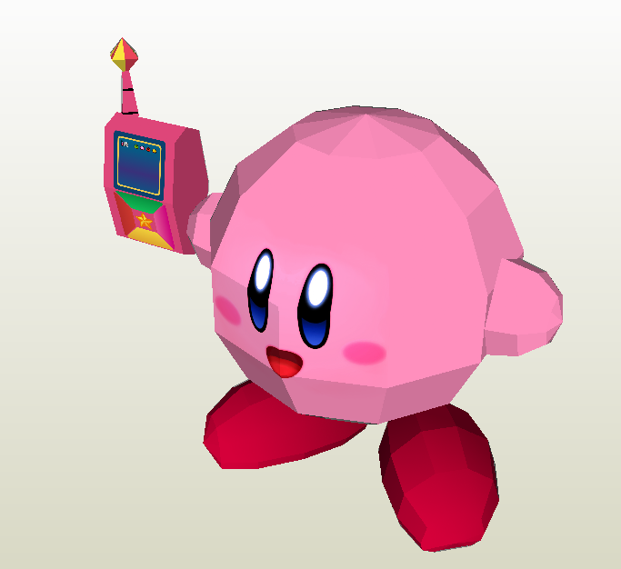 Kirby papercraft