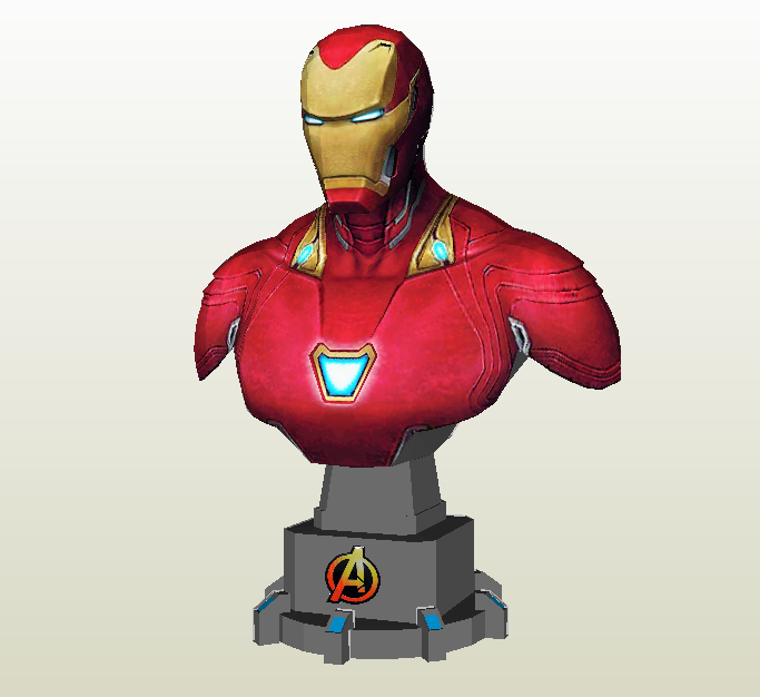 ironman papercraft