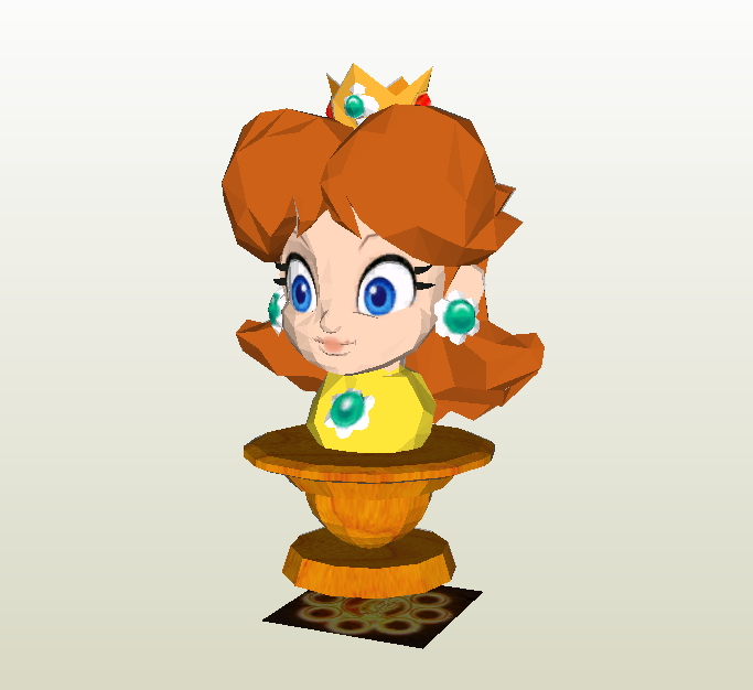 Daisy papercraft