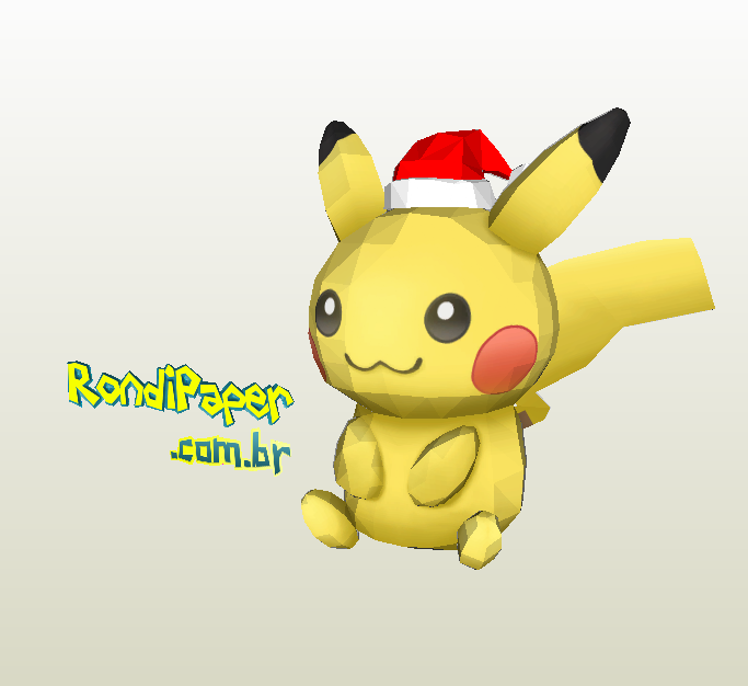 Pikachu papercraft