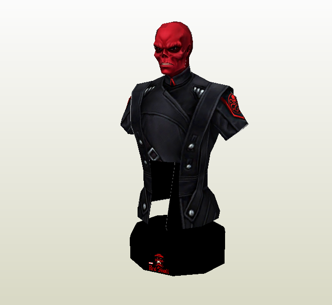 Red Skull papercraft