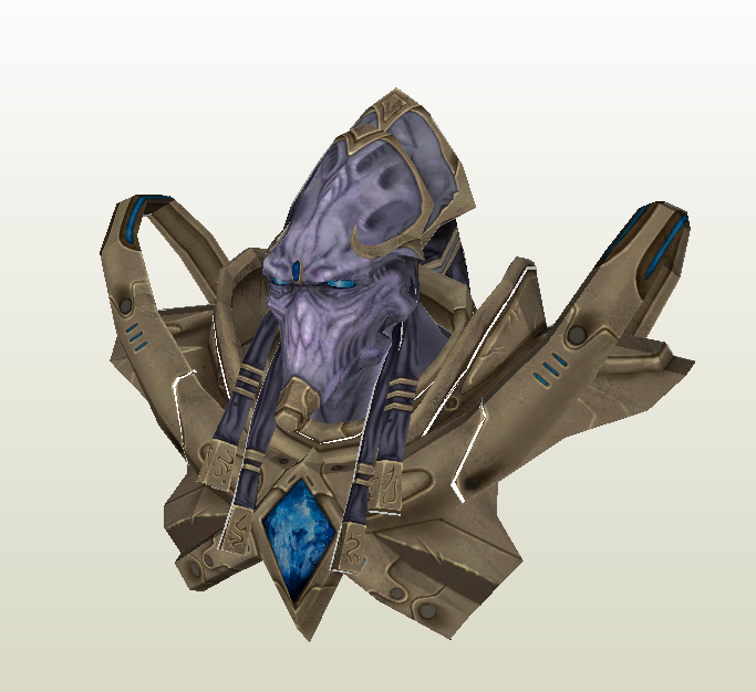 Zealot papercraft