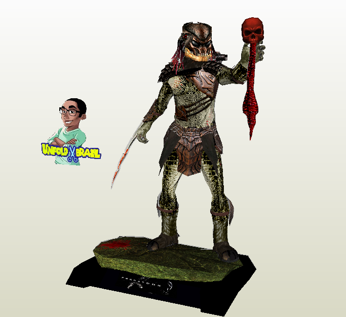 Depredador papercraft
