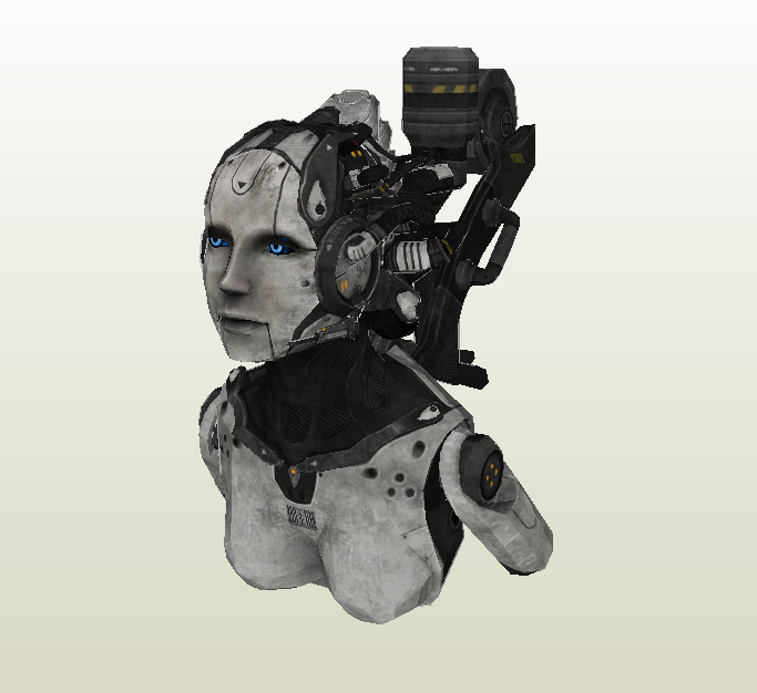 Adjutant Terran Papercraft