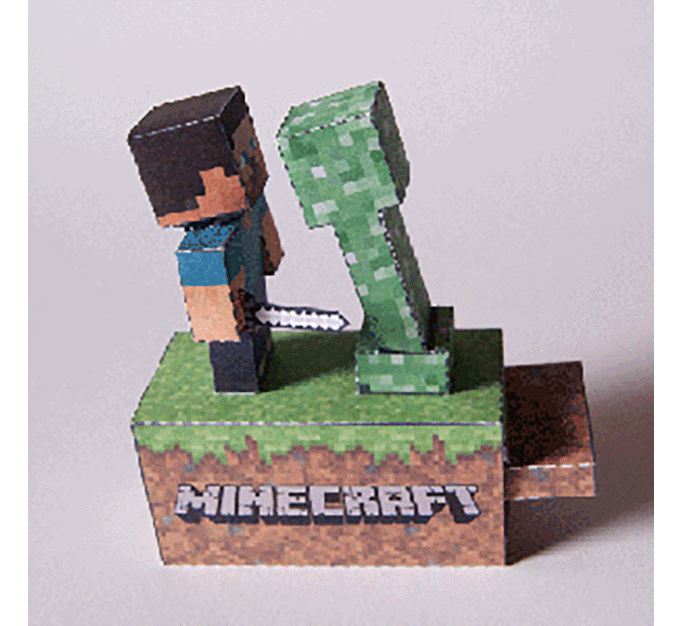 Minecraft papercraft