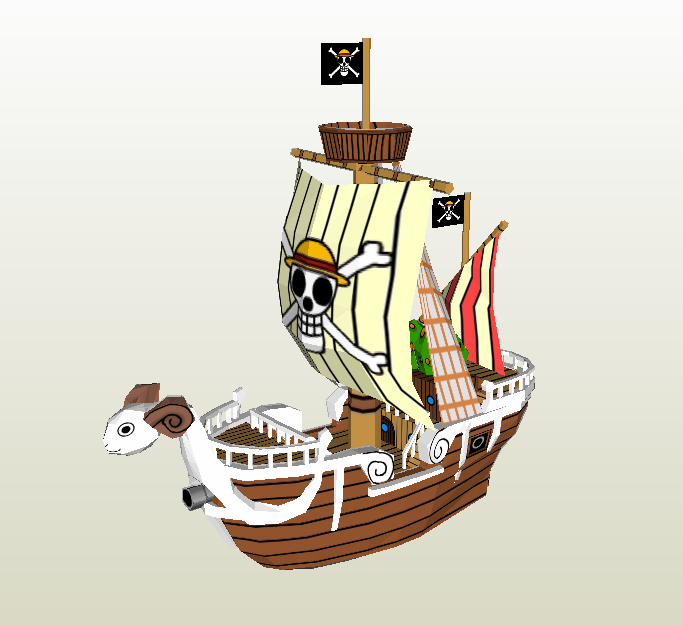 One Piece papercraft