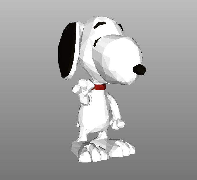 Snoopy papercraft