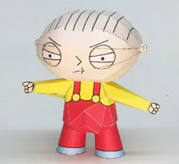 Stewie papercraft