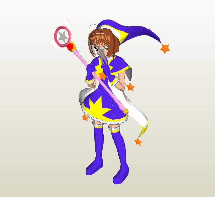 Sakura papercraft