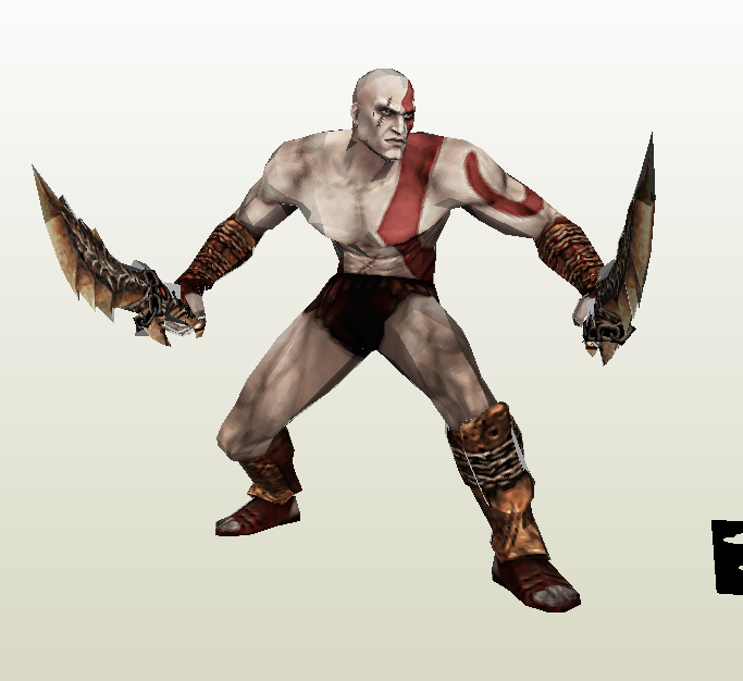 Kratos Papercraft
