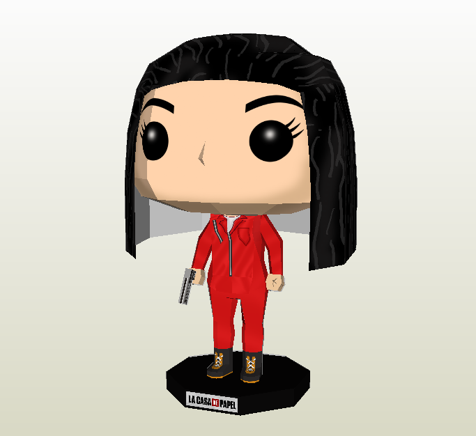 Funko Nairobi papercraft