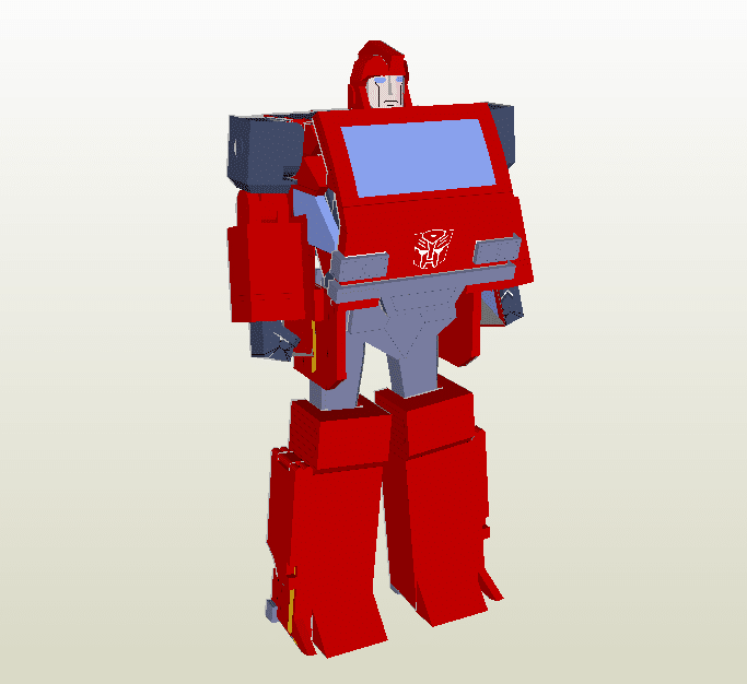 Ironhide papercraft