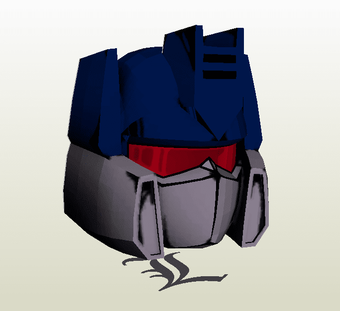 Soundwave de papercraft